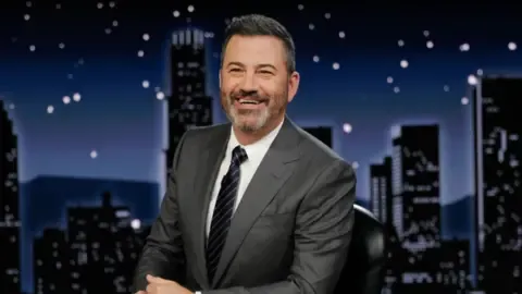TV personality Jimmy Kimmel indefinitely taken off broadcast due to disputed comments concerning conservative figure Charlie Kirk
